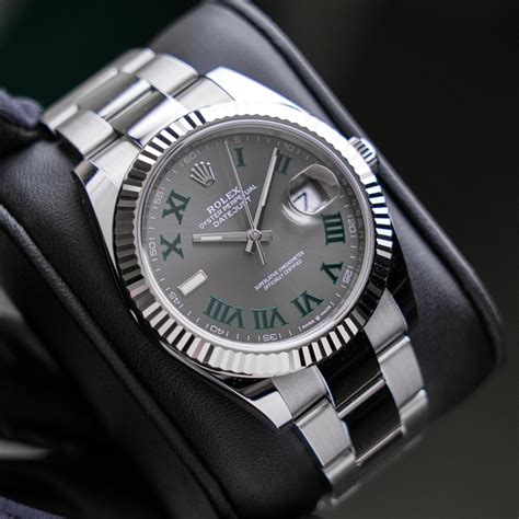 rolex datejust 41 blue dial review|rolex datejust wimbledon.